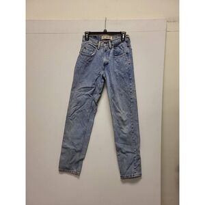 Gap Blue Jeans World Standard Denim Basics Easy Fit ESY Mens Size 4 Blue